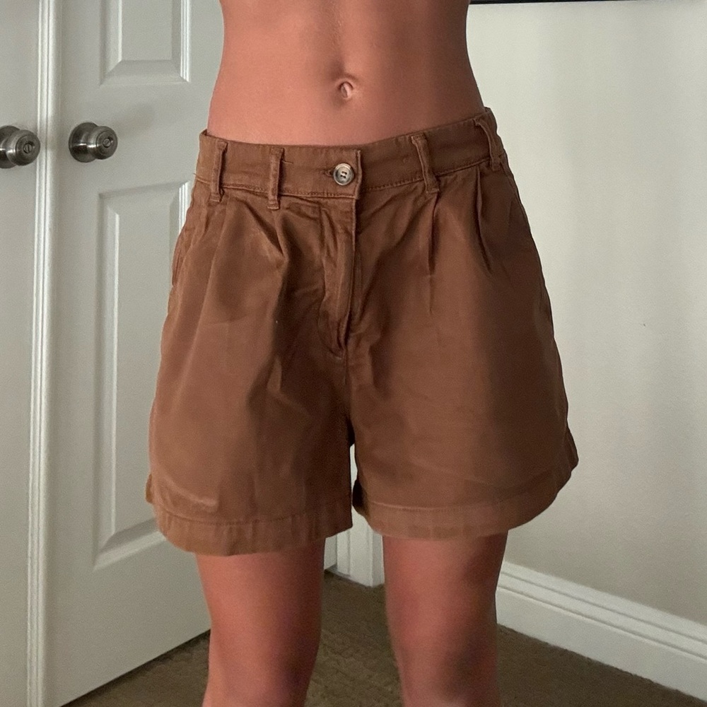 Free People Brown Shorts.